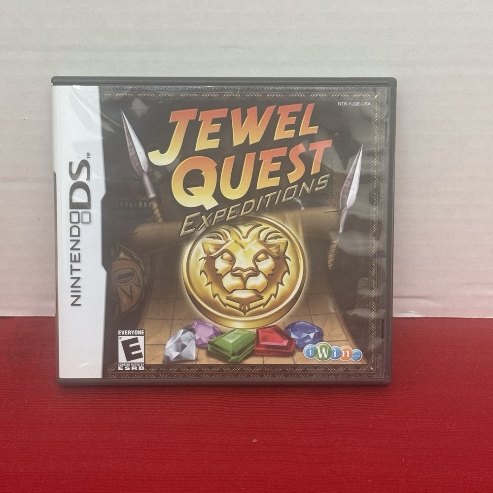 Nintendo DS - Jewel Quest Expeditions - Complete Works Great